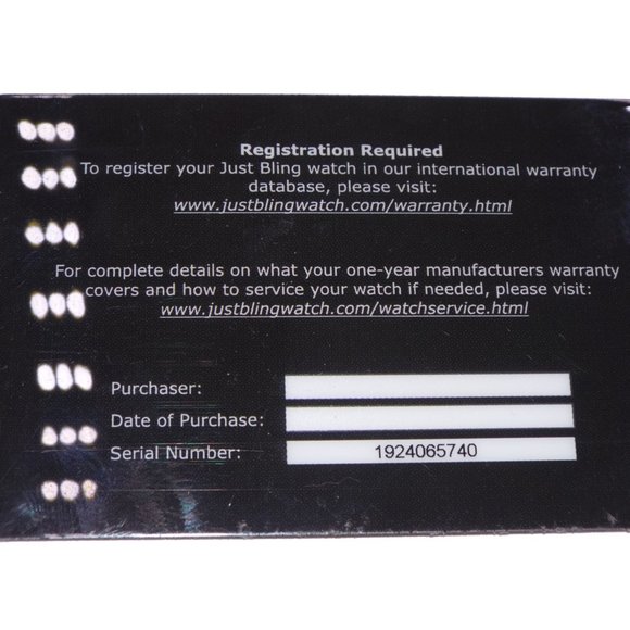 JBW Men's JB-6114L-G "Melbourne" Chronograph Black - Picture 9 of 9